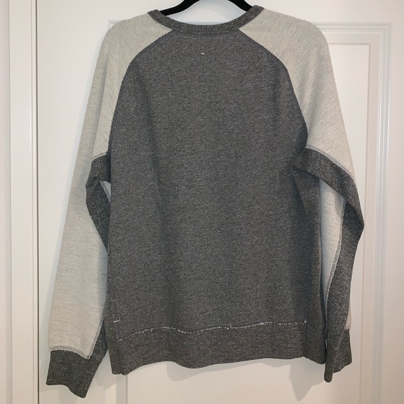 Rag & Bone Terry Colorblock Crewneck Sweatshirt - Picture 4 of 4